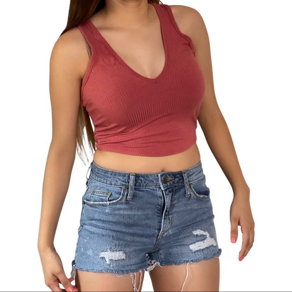 Rose Crop Top